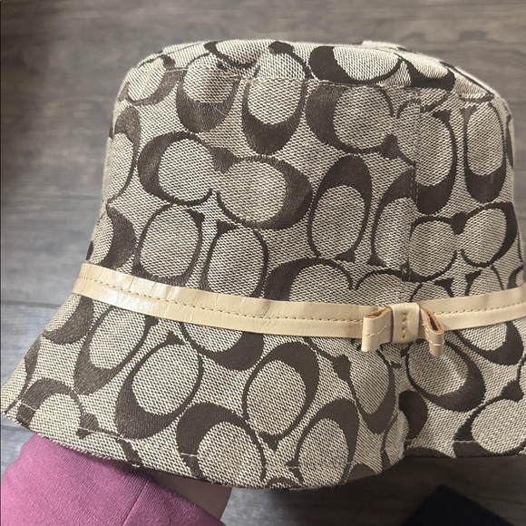 Vintage Y2K Coach Signature Monogram Bucket Hat - Picture 6 of 6